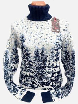 Pulltonic женский из шерсти и кашемира "Тайга" Размеры (42-50). LADY