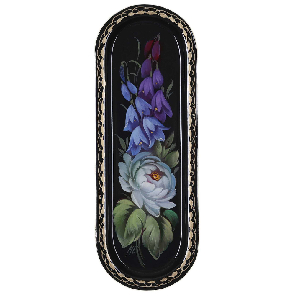 Zhostovo metal tray A4D070425357