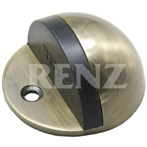 Ограничитель дверной напольный Ренц INDS 44 AB, цвет бронза античная (гарантия - 12 месяцев)