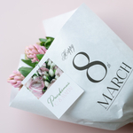 Бум-34 бумага (45х64 см) Happy 8th MARCH (цена за упаковку 20 листов)