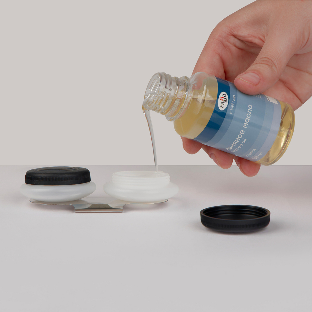 Масло льняное Гамма "Студия", 100мл