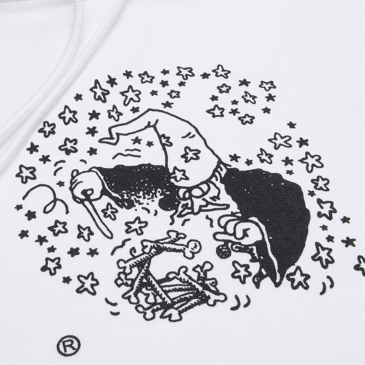 Толстовка мужская Carhartt WIP Hocus Pocus Hooded артикул:I032930_white - купить в магазине Дайс