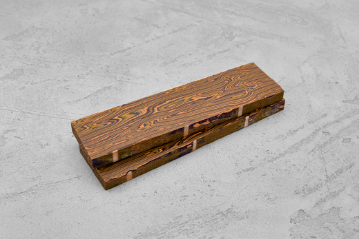 Авторская микарта, 2 плашки 115х30х8мм L063