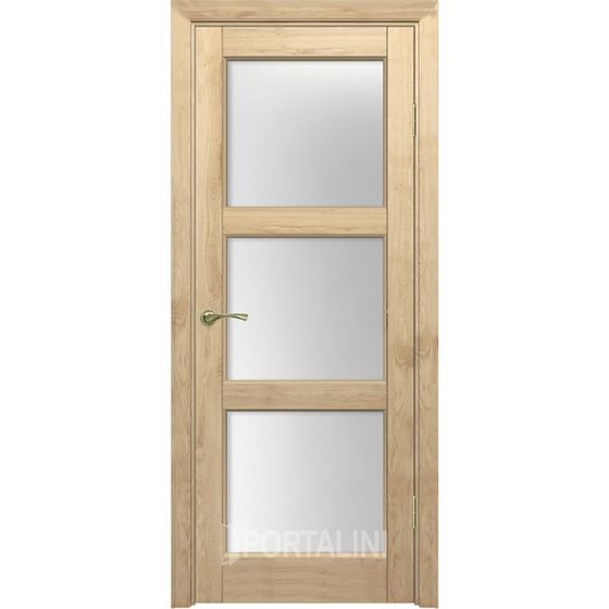 Купить Межкомнатная дверь массив дуба Порталини 8 остеклённая