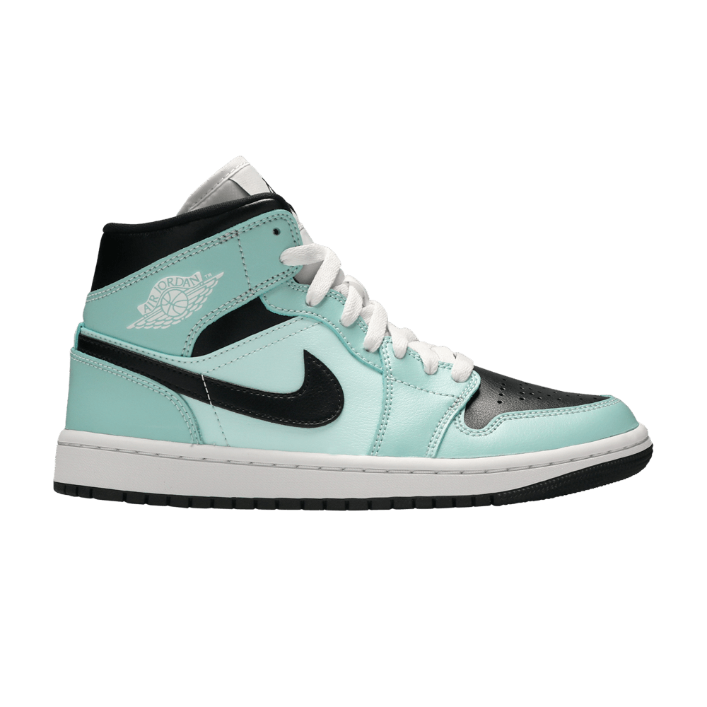 Кроссовки Jordan Air Jordan 1 Mid "Teal Tint" (Женская размерная сетка)