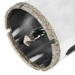 Сверло алмазное по керамограниту, 40 х 67 мм, трехгранный хвостовик Matrix