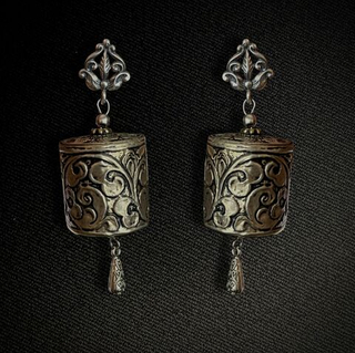 Серьги тибетские "Мудрость"