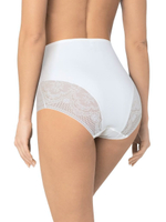 Высокие трусики из деликатного эластичного полотна (Размер: XL) (Цвет: молочный)