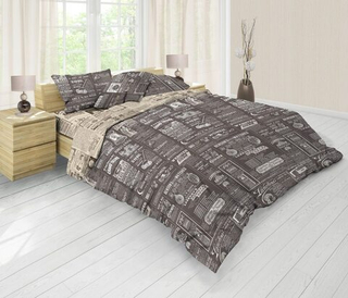 КПБ. Бязь. "Газета", 100% хлопок