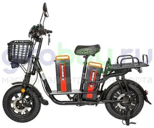 Электровелосипед SAIGE MONSTER GI 240W (60V/40Ah) - с двумя АКБ по 20Ah фото №1
