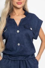 Жилет Лора (синий) Б15030-39М LT Collection