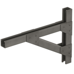 Консоль с опорой для   больших нагрузок осн. 1000, стеклопластик