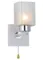 Бра 74402/1W CHROME+WHITE SALE