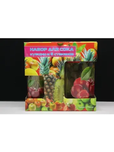 Набор Кувшин и 6 стаканов