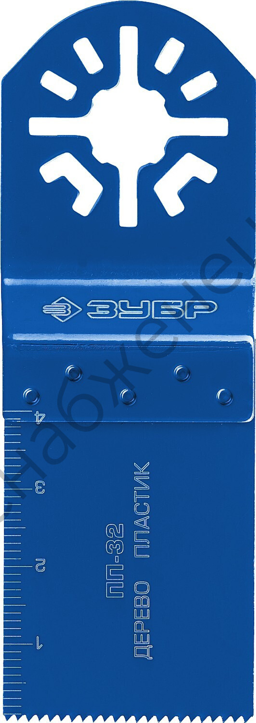 ЗУБР ПП-32 UniLock, 32 x 40 мм, OIS-хвост., Насадка прямая пильная, Профессионал (15565-32)