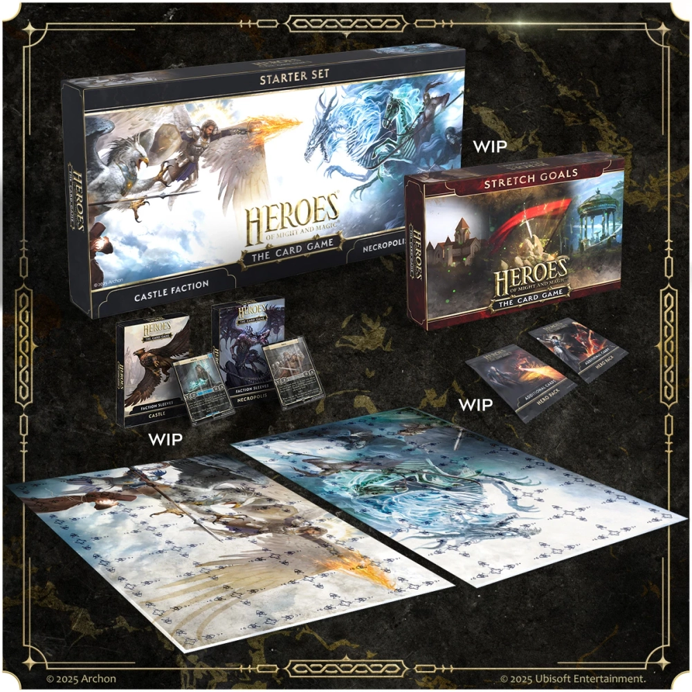 Heroes of Might & Magic: The Card Game - настольная игра