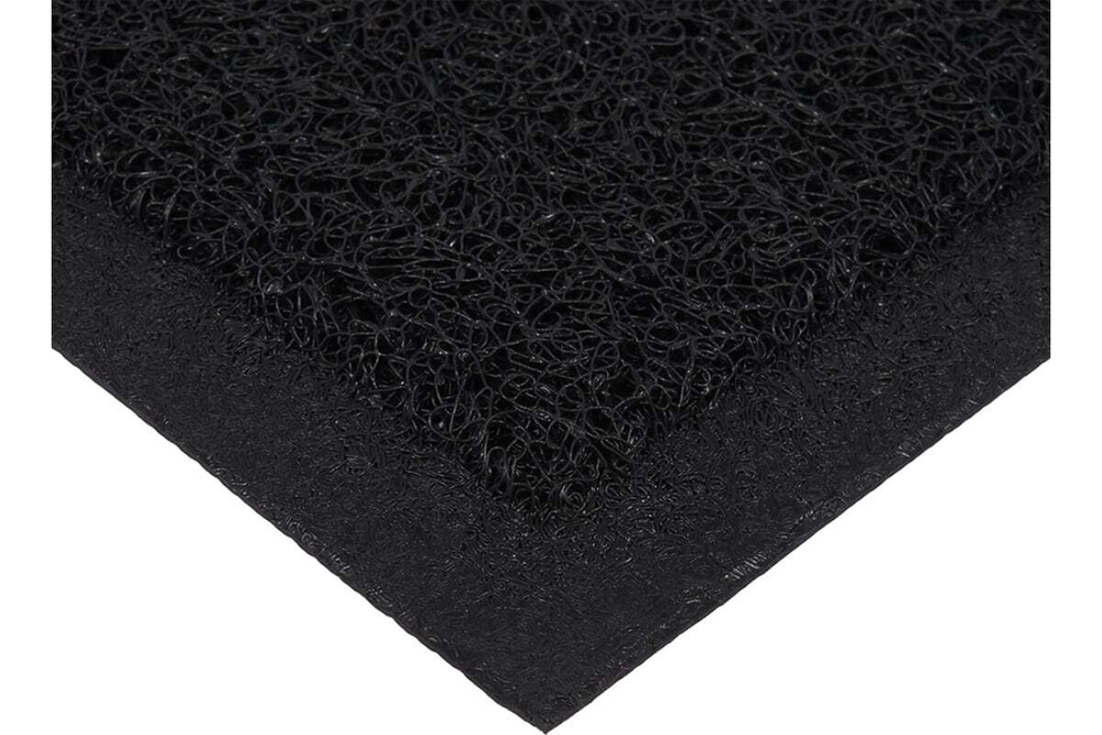 КОВРИК VORTEX ПОРИСТЫЙ 40Х60СМ С НАДПИСЬЮ ЧЕРНЫЙ 22180