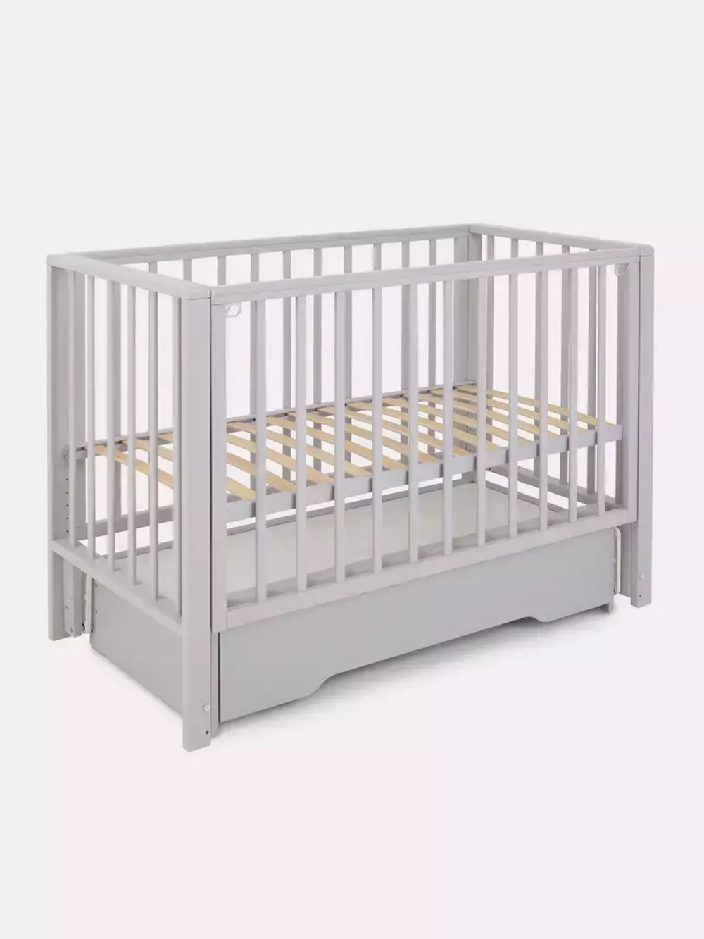 Кровать детская 120*60 RANT "BERGEN" (арт.770) универ маят/ящ Rosy Grey