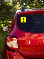 наклейка на авто Начинающий водитель