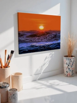 Картина на стену 40 X 50 Закат на море