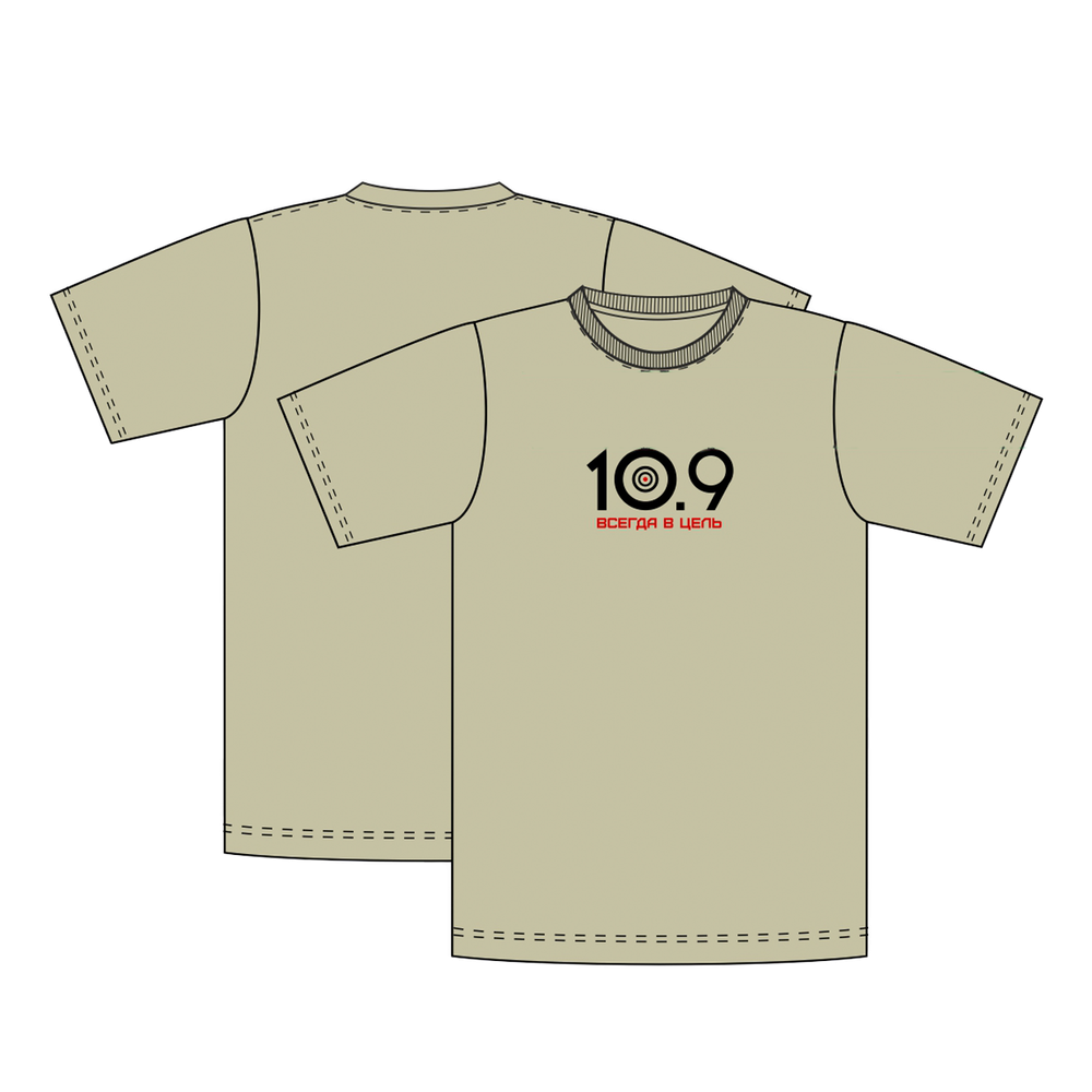 Футболка 10.9 меланж