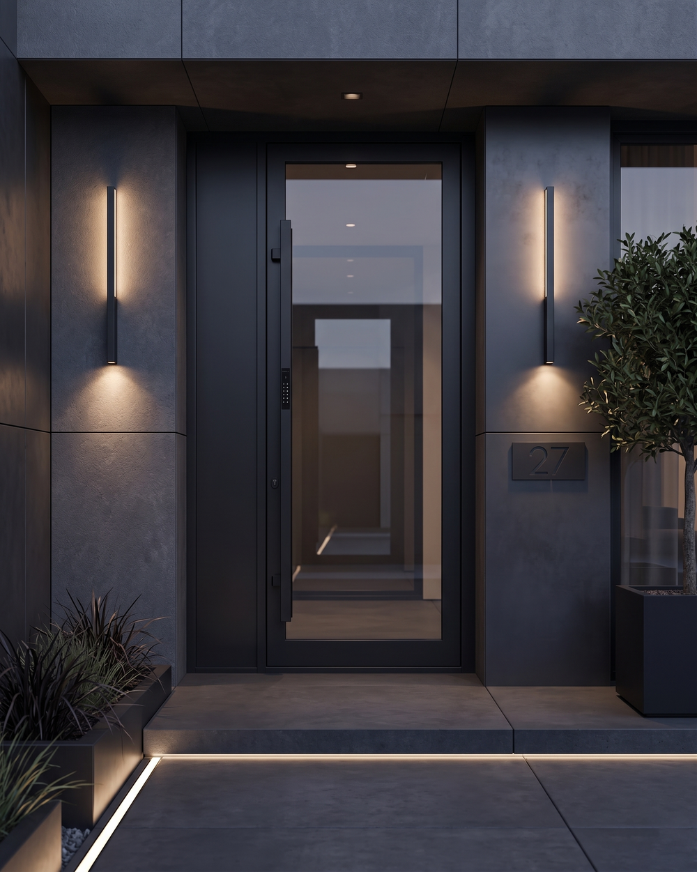 ART 40х25 MYLOCK ML-05 — система доступа для алюминиевых дверей под ключ