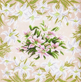 "Лилейник"-1278 канва с рисунком