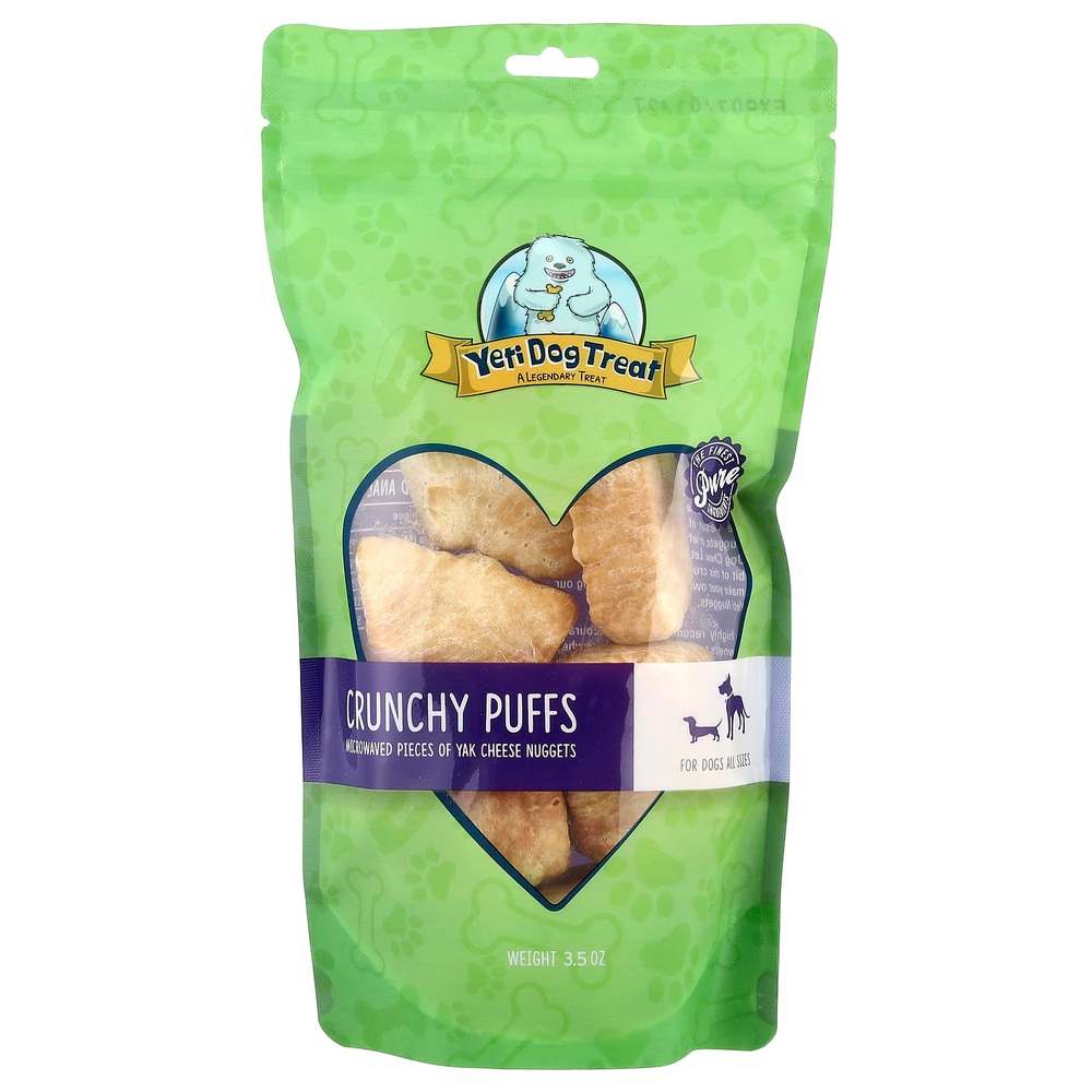 Yeti Dog Chew, хрустящие колечки, для собак, всех размеров, 99 г (3,5 унции)