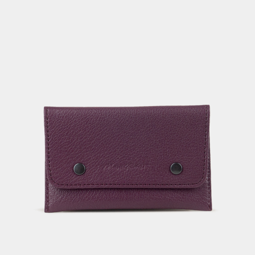 Кофр для украшений Medium из кожи козы, фиолетового цвета