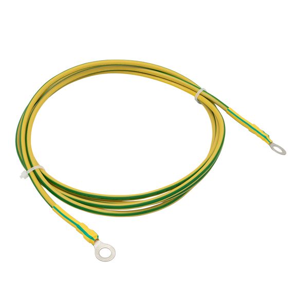 Готовый провод заземления 6 кв.мм 5 метров, фото №832414757