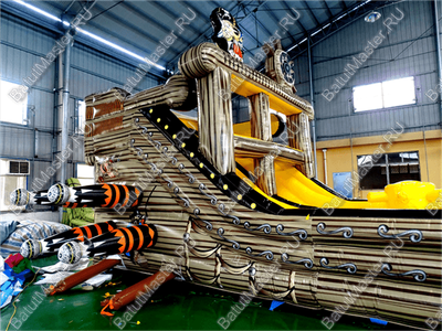 Надувной корабль "Пират Черная Борода"