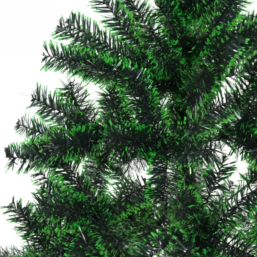 Ёлка «Северное сияние» 180 см, ПВХ зеленый иней (400 веток)