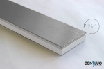 Душевой трап PESTAN Confluo Premium Glass Line 650 белое стекло/матовый хром