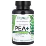 Emerald Laboratories, Levagen+® Pea+ with Enhanced LipiSperse®, 60 Vegetable Capsules