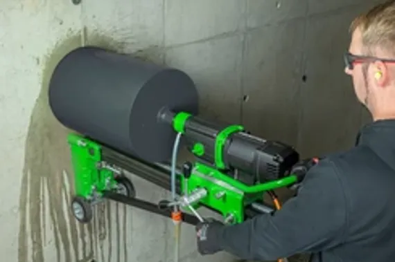 Коронка алмазная Алатон КИНЖАЛ, 24x500 мм, хвостовик М41