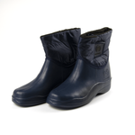 Полусапожки женские из ЭВА, утепленные Kaury "Липучка" 313 УТЛ (Темно-синий)