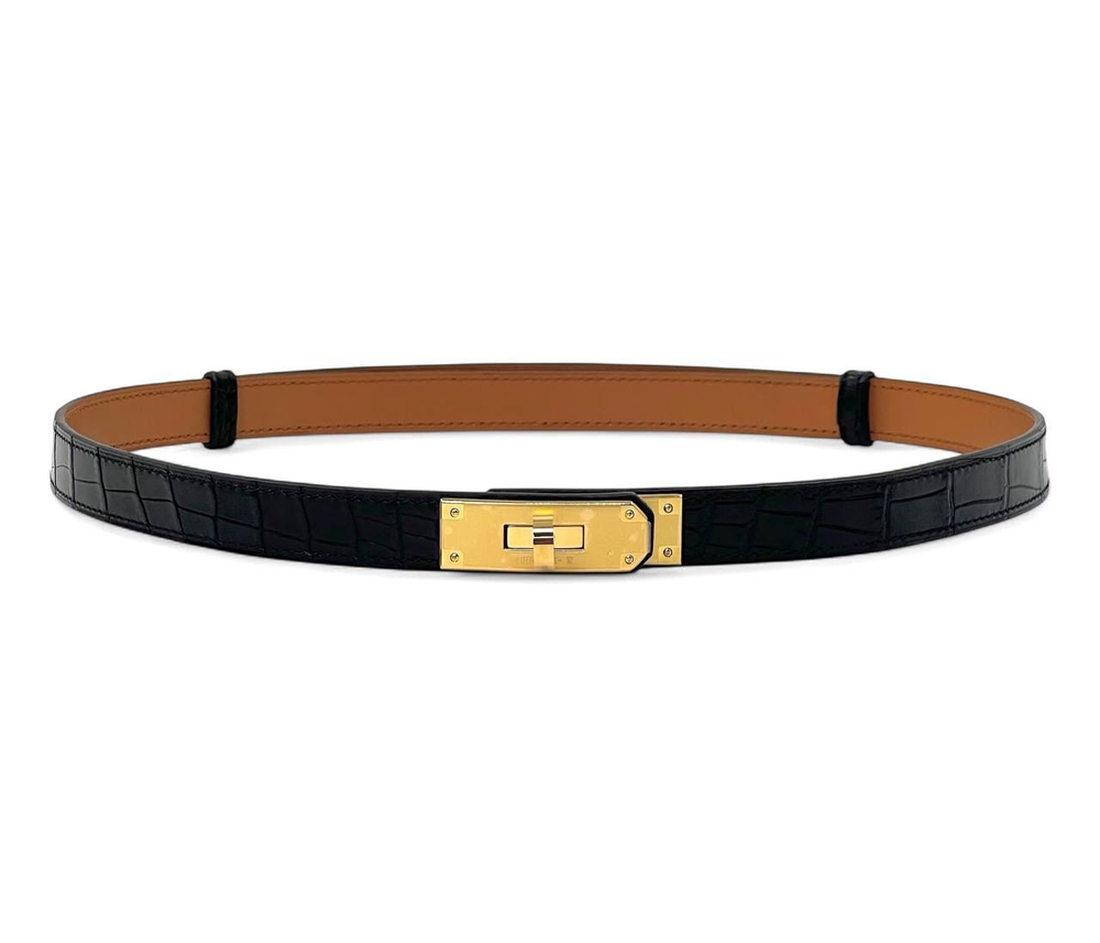Ремень Hermes из кожи крокодила