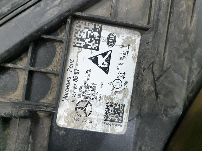 Фара левая Mercedes GLE V167 (18-24) Multibeam LED