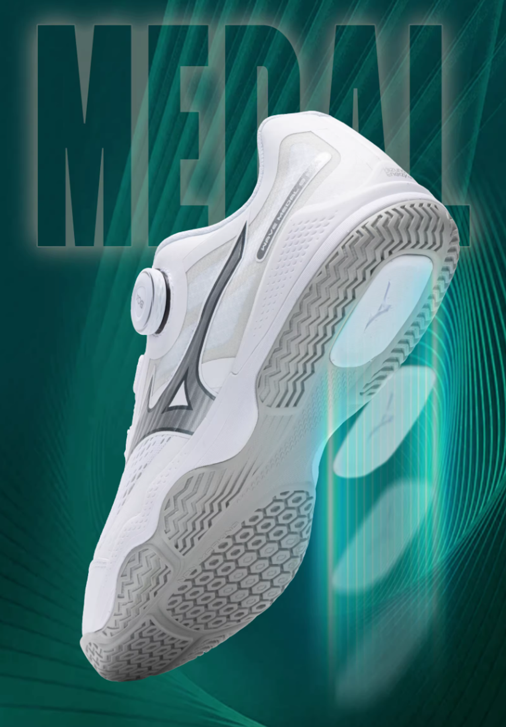 Mizuno WAVE MEDAL 8 BOA WHITE