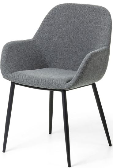Стул Konna ткань темно-серый La Forma Испания 