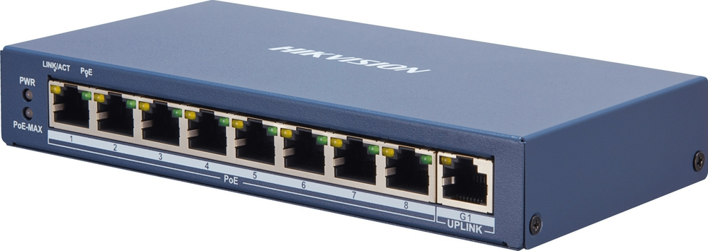 Коммутатор Hikvision DS-3E1309P-EI/M