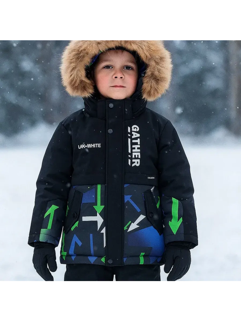 Куртка Зимняя Детская для мальчика.