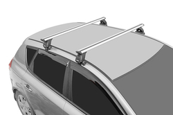 Багажник LUX БК 3 с крыловидными дугами 1,2 м на Hyundai Elantra седан 2016-2020 г.в.