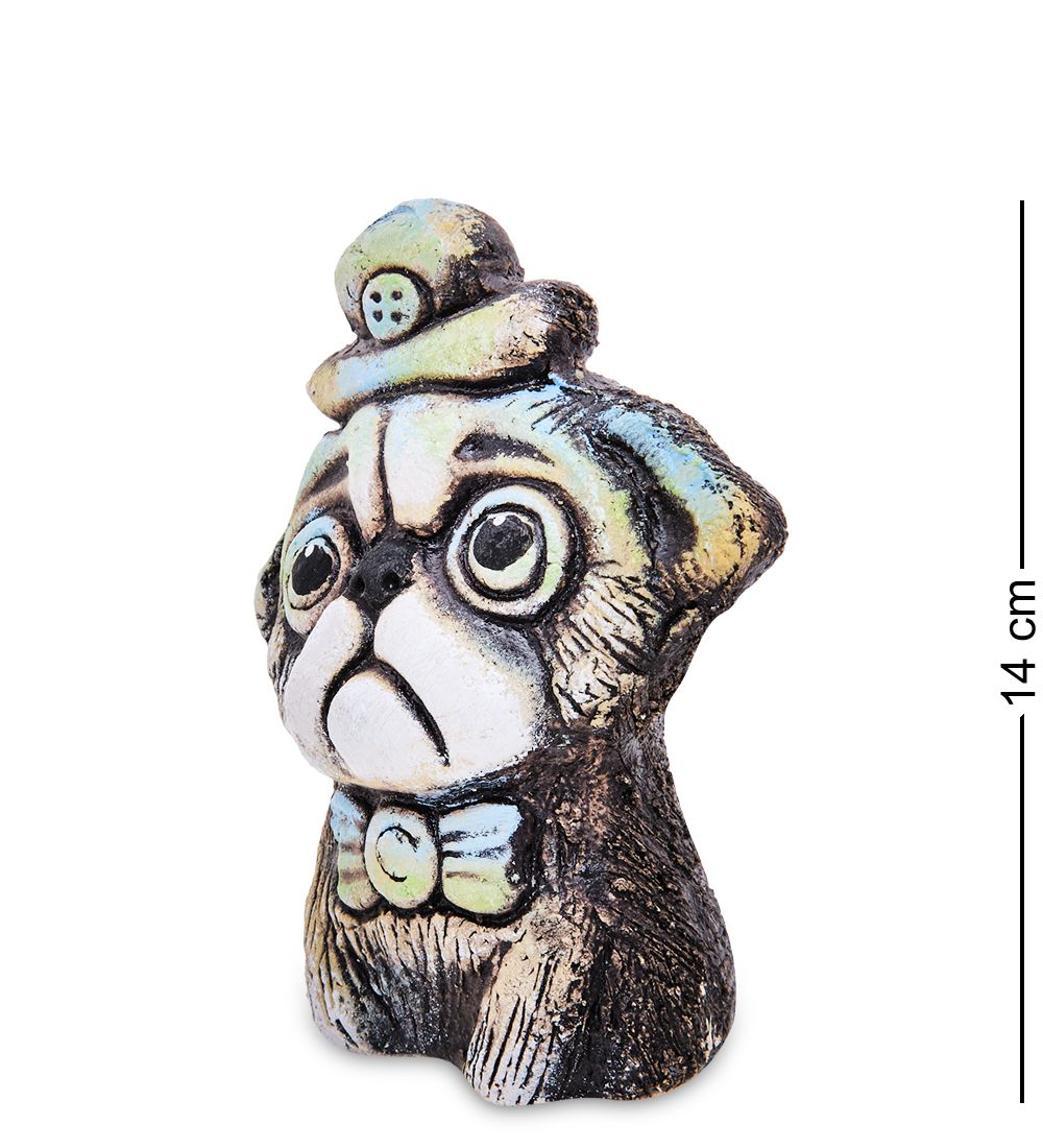 КоКо Шамель KK-192 Фигурка «Мопс-Макс» шамот