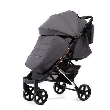 Коляска прогулочная Peppy Polo (steel grey) хром рама
