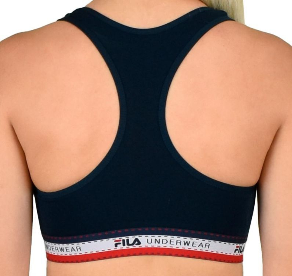 ТОП теннисный Fila Underwear Woman Bra 1P - черный