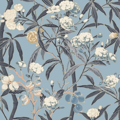 Обои виниловые на флизелине Casadeco Cuba арт. 8433 62 26 CBBA