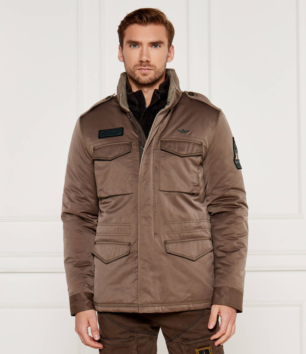 Куртка FIELD Aeronautica Militare - коричневый(AB2189CT3376)