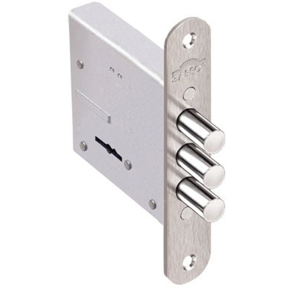 Замок врезной Эльбор Кремень 1.04.04.5.1.К цинк 5 кл, с/отв.планкой, б/руч.  /5228