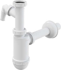 Сифон Alca Plast A430P для умывальника 32 мм с подводкой и накидной гайкой 5/4"